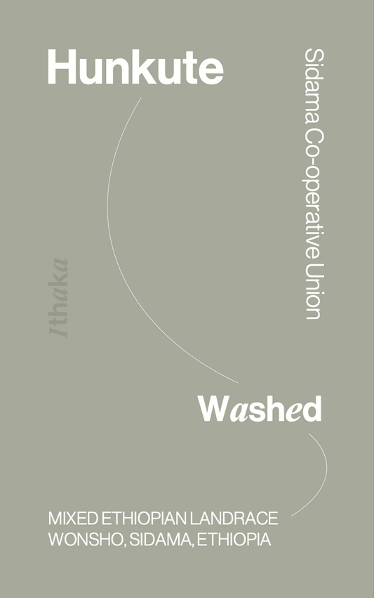 Ethiopia Hunkute, Washed