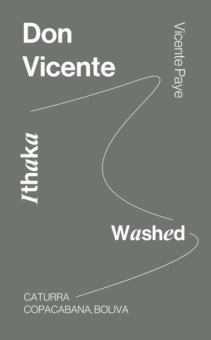 Don Vicente, Caturra, Washed